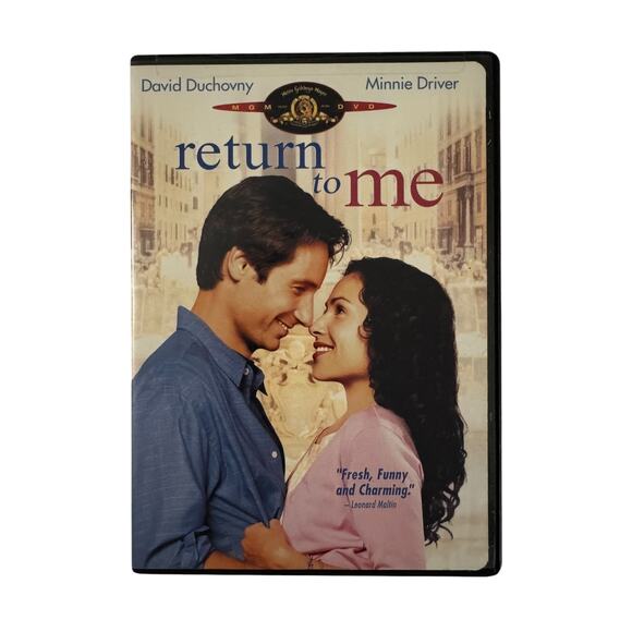Return to Me DVD Widescreen 2000 PG David Duchovny Minnie Driver - Picture 1 of 3